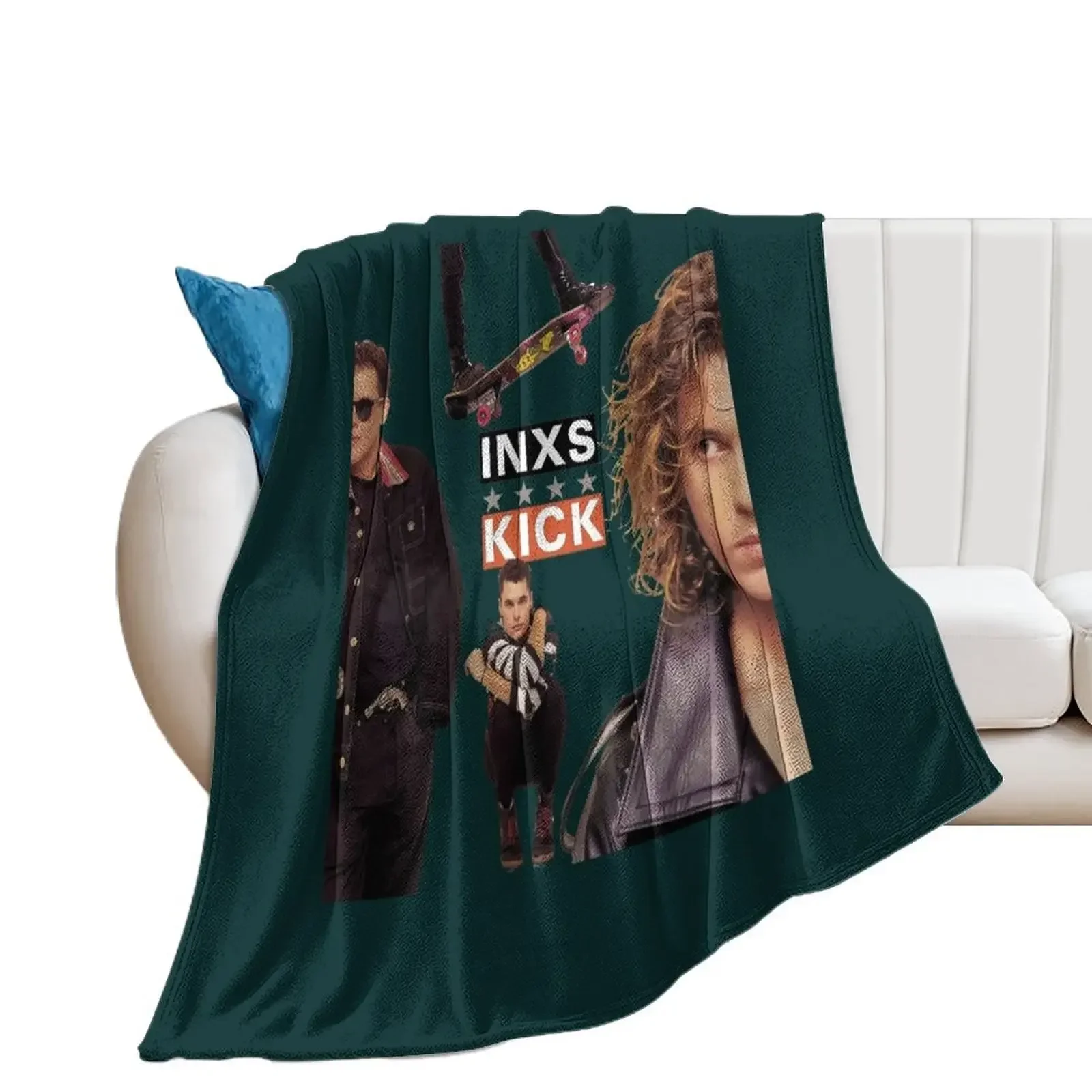 

INXS Kick 34 Throw Blanket Thins Softest Fashion Sofas Decorative Beds Blankets