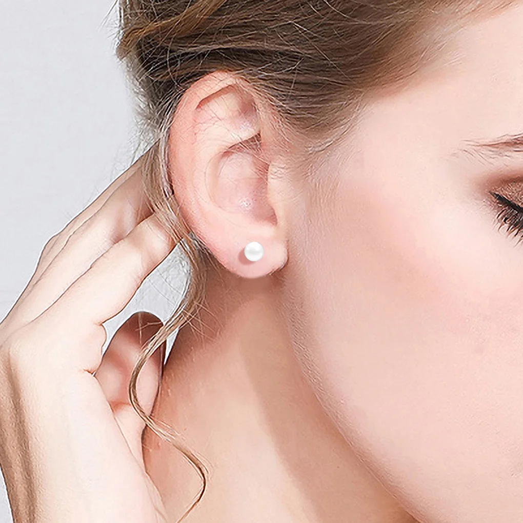 

30 Pair Ear Studs Earrings Set Geometric Crystal Rhinestone Fashion Earring Party Favors Women Accessories Type 4