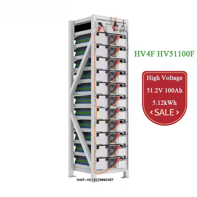 For Dyness Powerrack Hv4f 40kwh/50kwh High Voltage 1c Discharge Lifepo4 Battery System Home Industrial Use Off-grid Rack Mounted