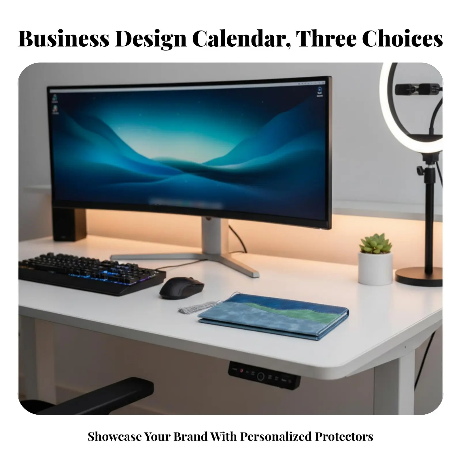 

Weekly Desk Calendar 2026, Creative Desktop Decoration, Business Gift, Promotional Planner