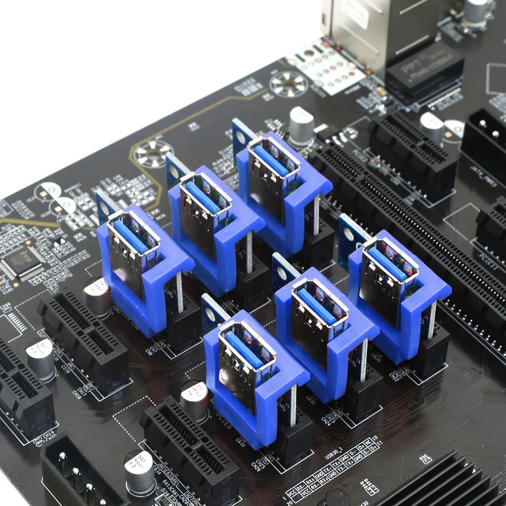 20Pcs PCI-E Riser Card Retainer for BTC Riser for Video Card, Red