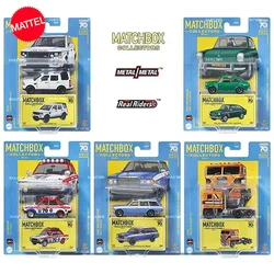 Mattel-Matchbox Collectors Car, 70th Workers Edition, FrePackage Liner Truck, Datsun Vehicles Toys for Boys, Birthday Gift, Original