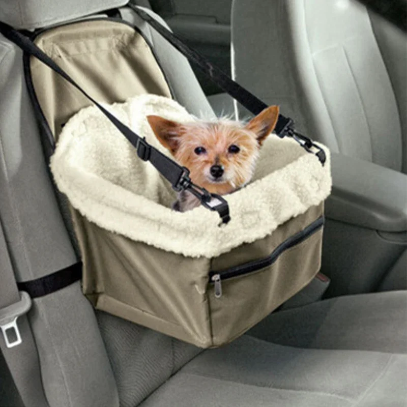 Leisure Solid Dog Car  Cover Folding Hammock Pet Carriers  Carrying  Small Dogs Transportin Perro Autostoel Hond