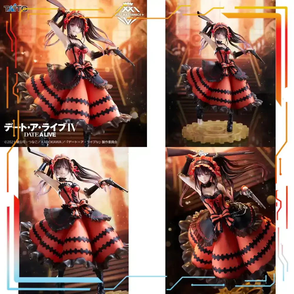 Официальная лицензированная аниме-фигурка TAiTO Date A Live IV: Закфилиэль и Токисаки Куруми, готовая к сборке, от мастера-художника, гараж-кит.
