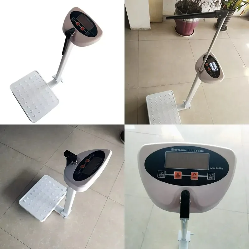 Human Smart Scale Digital Weight and Body Fat, Digital Height Scale and Body Analyzer, Weight Scale