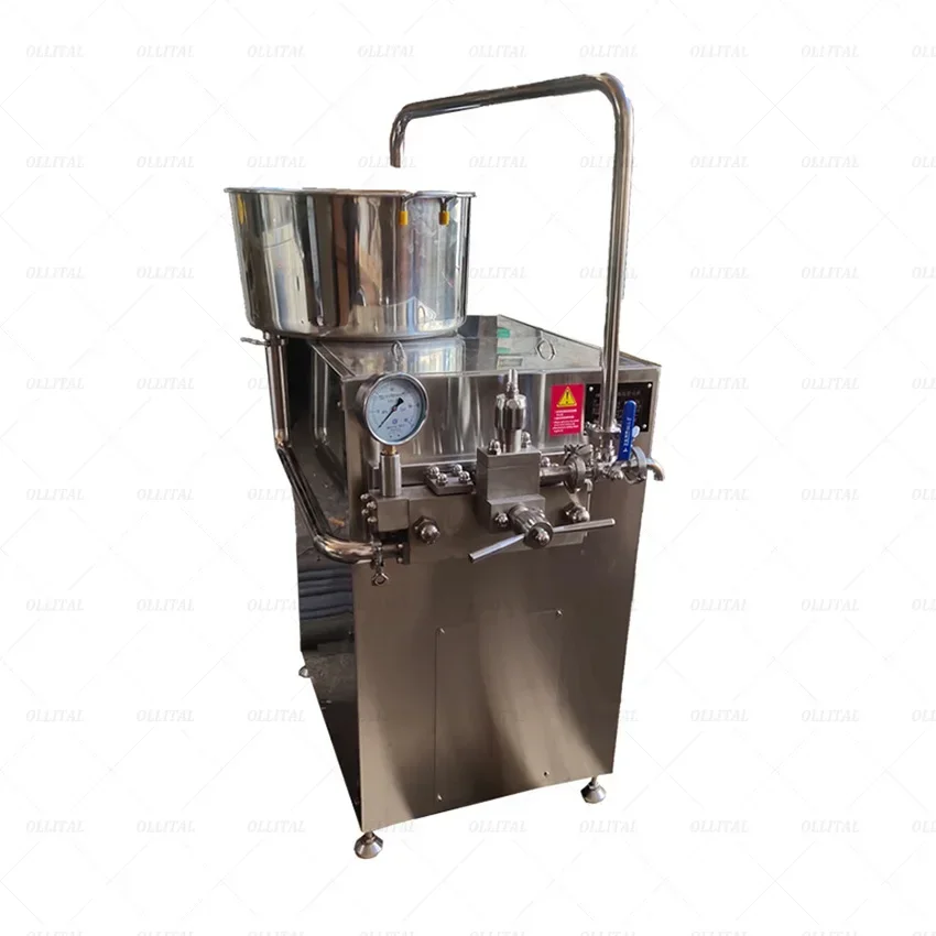 High Pressure Nano Homogenizer Coconut Milk High Pressure Homogenizer Emulsifying Automatic Milk Drink High Pressure Homogenizer