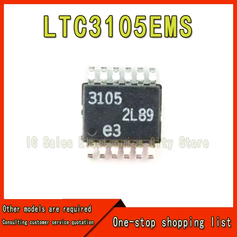 

5pcs/lot LTC3105 LTC3105EMS LT MSOP-12