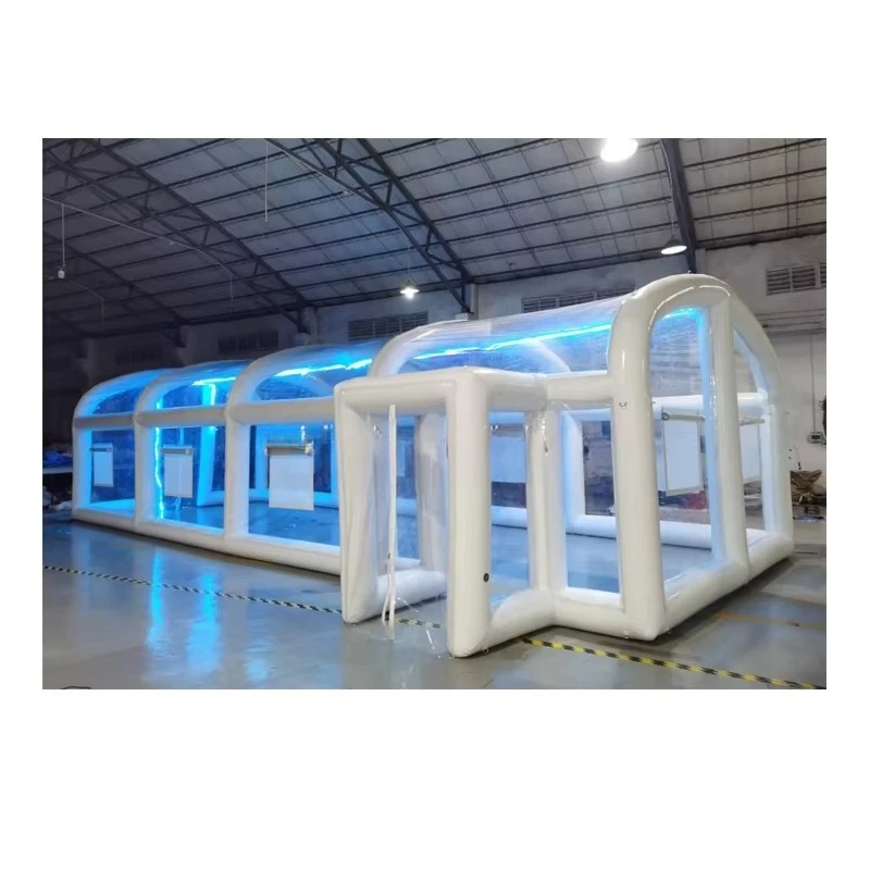 LED Lighting Inflatable Pool Tent Inflatable Swimming Pool Tents Inflatable Dome Tent