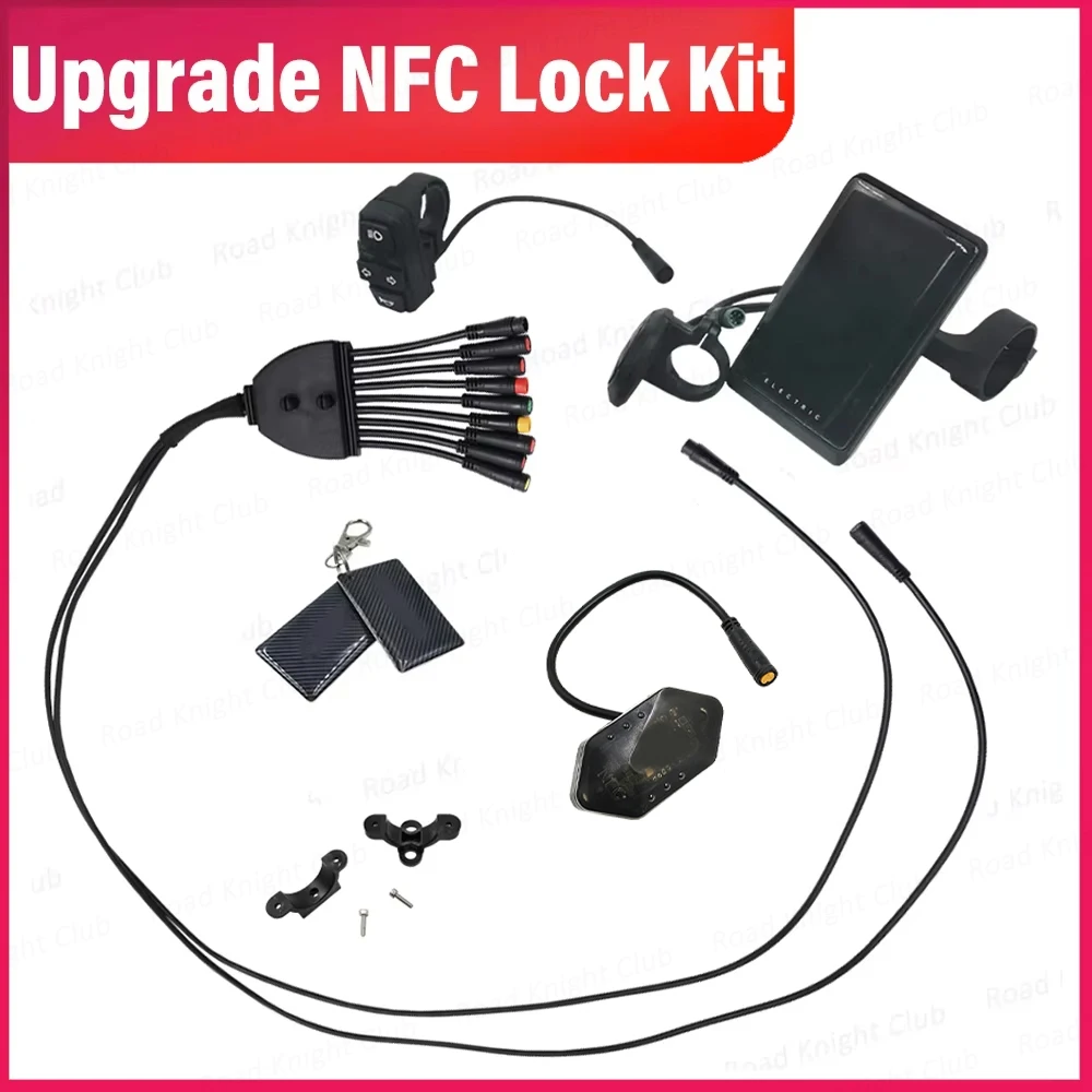 Original Michael Sha Viper E2 E3 Max Upgrade NFC Lock Kit Upgrade TFT Display Main Cable Multi-functional Button Scooter Parts