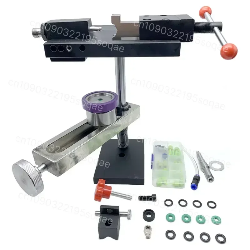 Common Rail Fuel Injector Vise Fixture, Injector Disassembly Stand, Universal Adapter Clamp for Nozzle Test Bench