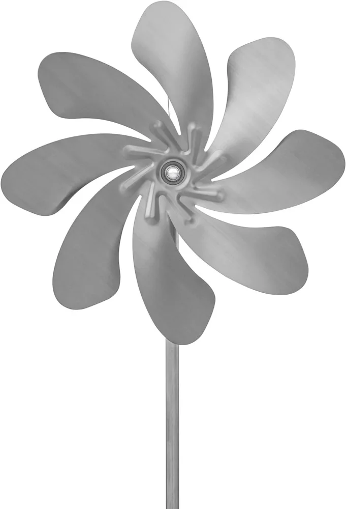 Yard Windmill 360 Degree Rotation Heavy Duty Windmill Outdoor Wind Catcher Garden Sculptures Stainless Steel Windmills Catchers