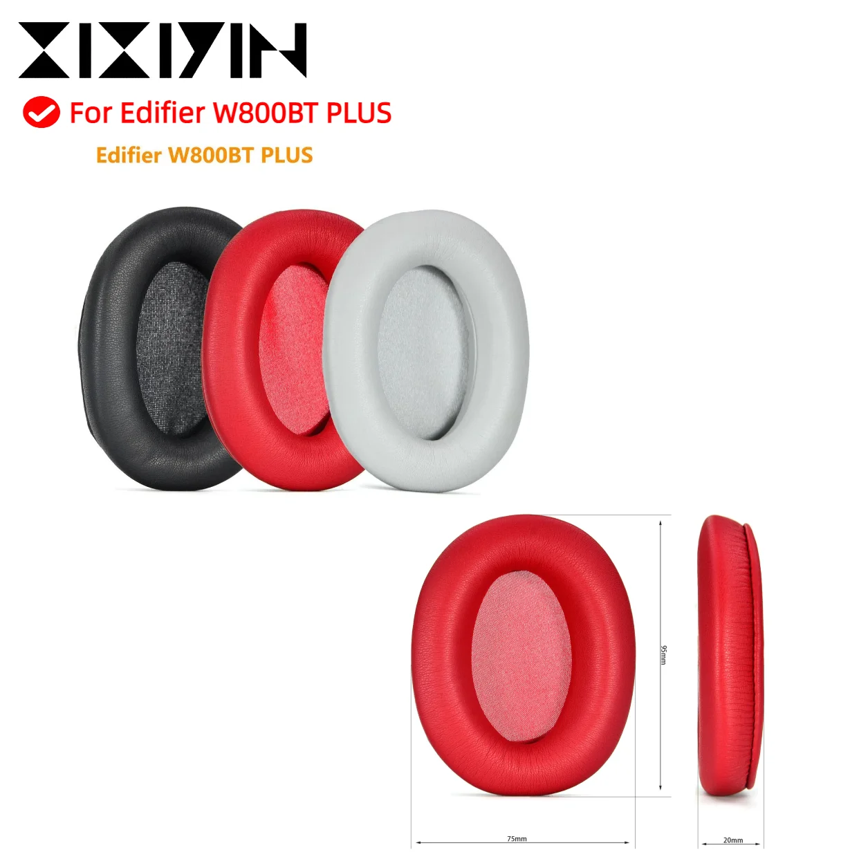 

Headband or EarPad for EDIFIER W800BT PLUS Headphone Replacement Ear Pads Cushions Ear Cover Pillow Earpads Head Band