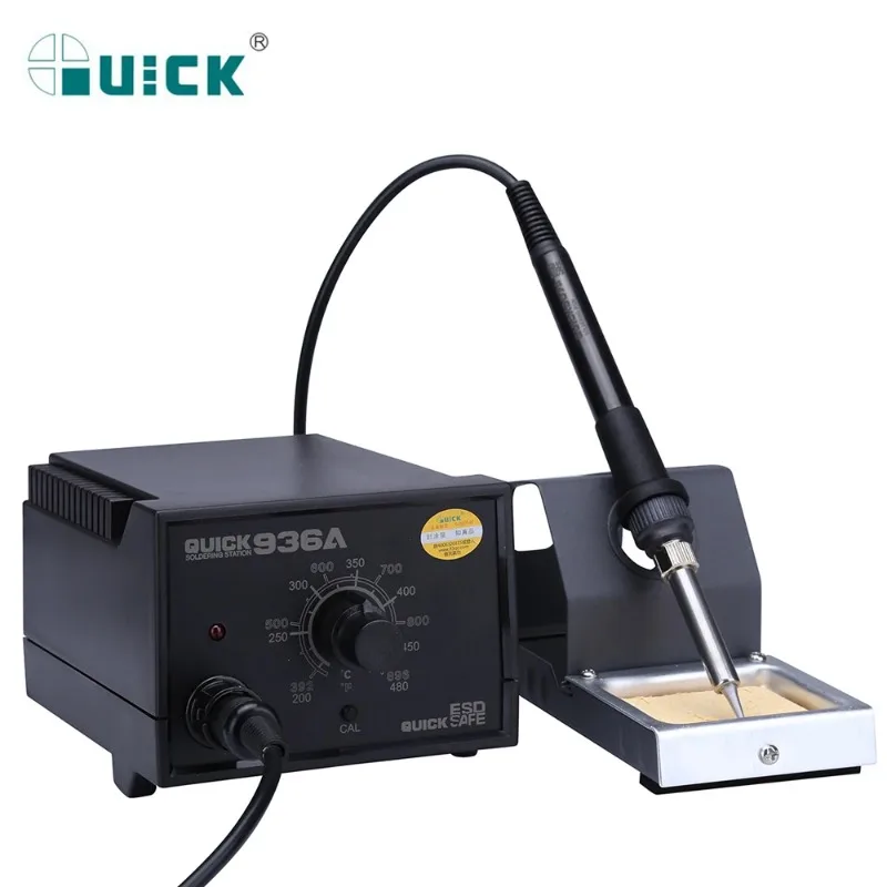 

QUICK 936A 110V/220V 60W Constant Temperature Anti-static Soldering Station Solder Iron SMD BGA Welding Rework Station