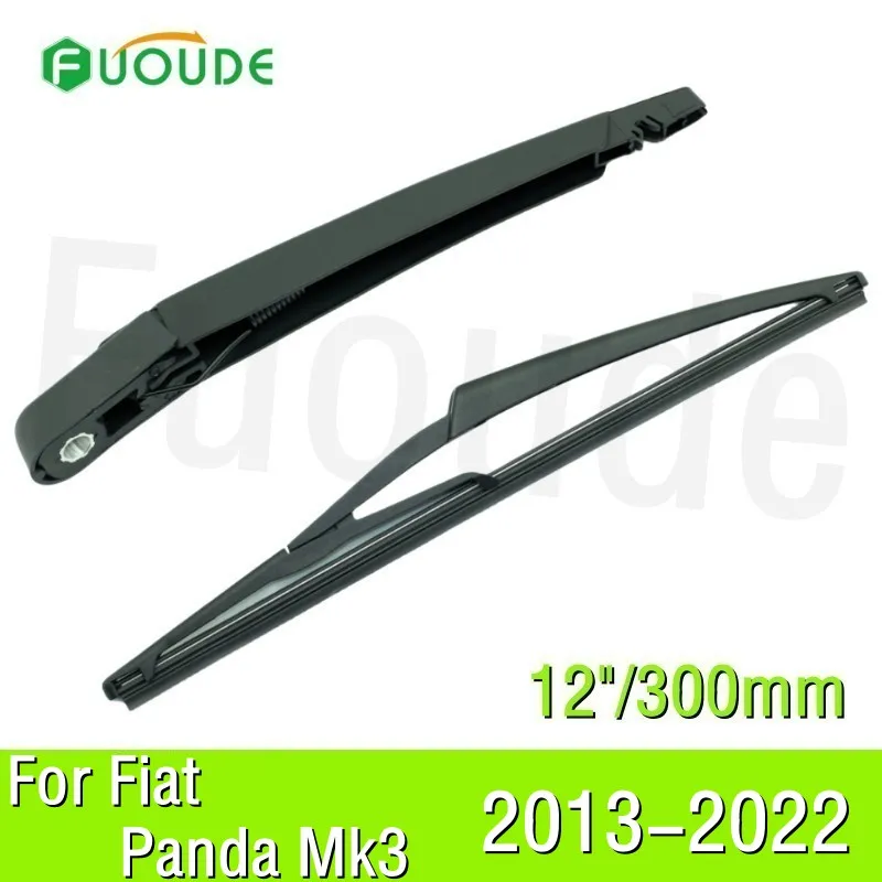 

Rear Wiper Blade For Fiat Panda Mk3 12"/300mm Car Windshield Windscreen Rubber 2013 2014 2015 2016 2017 2018-2023