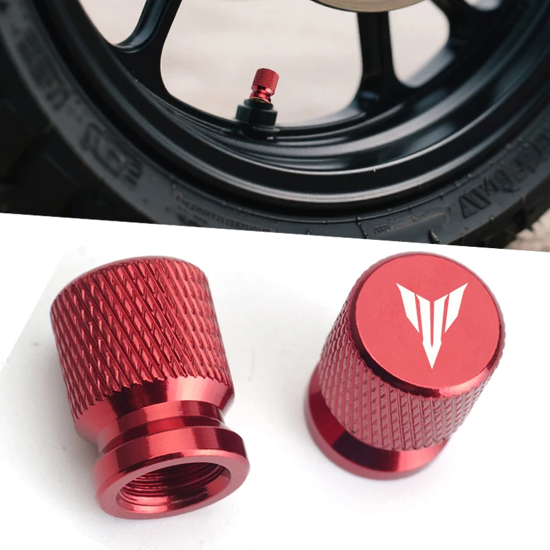 

Motorcycle CNC Wheel Tire Valve Air Port stem caps Accessories 2PCS For YAMAHA MT-07 MT07 mt 07 all year 2017 2018 2019-2025
