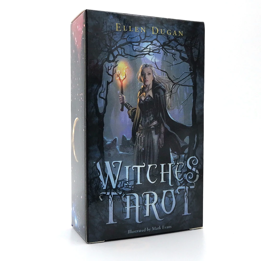 Holographic Witches Tarot Cards Tarot Deck. Tarot Cards For Beginners. Tarot Cards With Pdf Guidebook