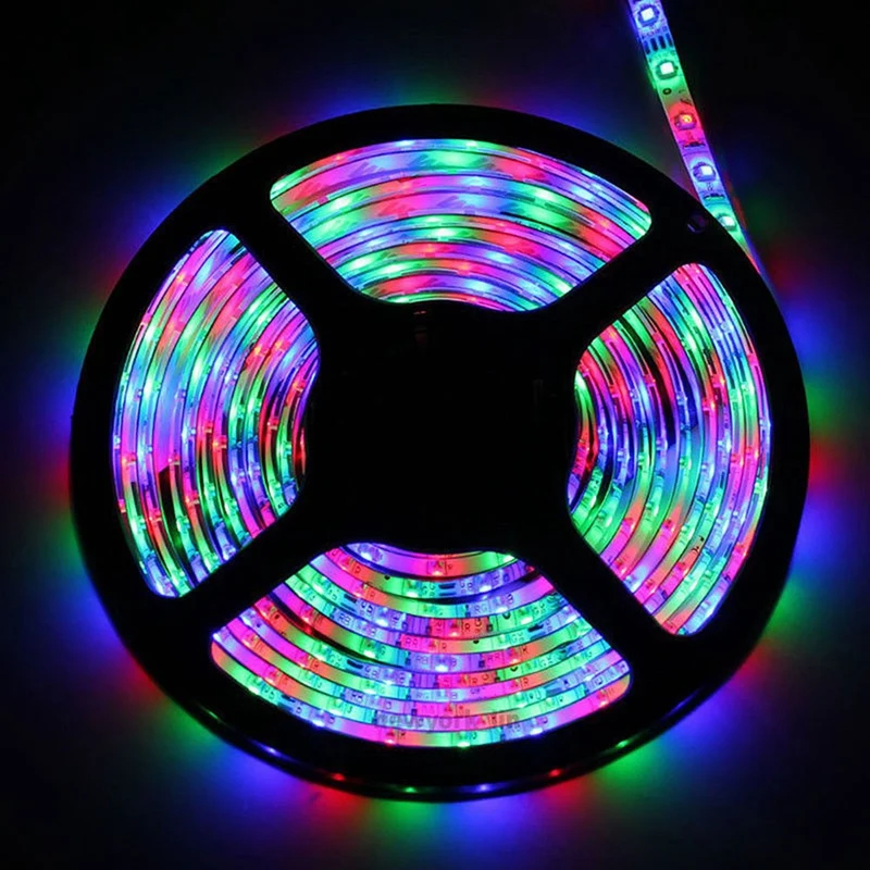 15M 3528 RGB LED Strip Light 900Leds Flexible LED Light Strip With 44 Key Remote For Halloween Christmas Bedroom