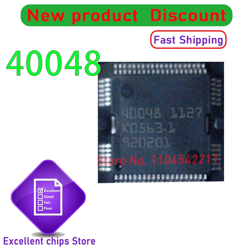 40048 30460  40184 HQFP64 In Stock 1pcs/lot Original New