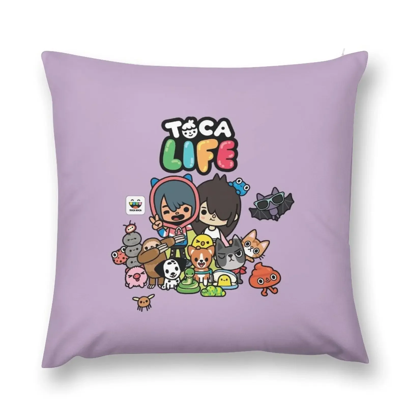 

toca boca , toca life Throw Pillow Christmas Cushion For Home christmas pillow case pillow