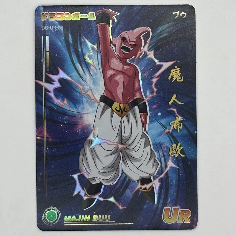 Anime Dragon Ball Bejita Yonsei Torankusu Son Goku Android 17 Piccolo UR Series Collectible Cards Birthday Gifts Children's Toys