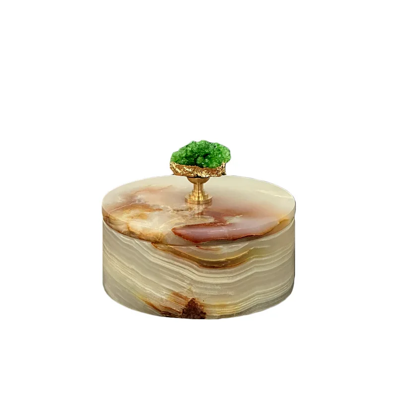 

Wabi Sand Wind Medieval Modern Art Home Ornament Natural Jade