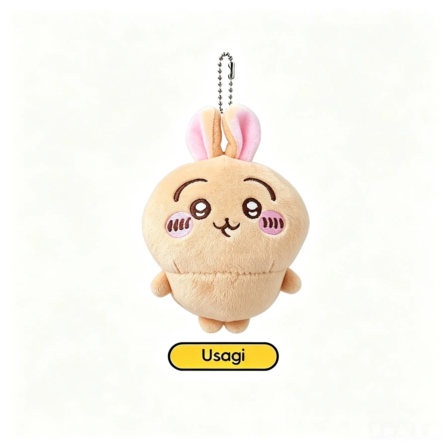 3-teiliges Set Chiikawa Cartoon Usagi Hachiware Usachi Weiche KAWAII Plüschpuppe Schlüsselanhänger Anhänger Spielzeug - Pyjama-Thema Geschenk auf Lager – Detail 2