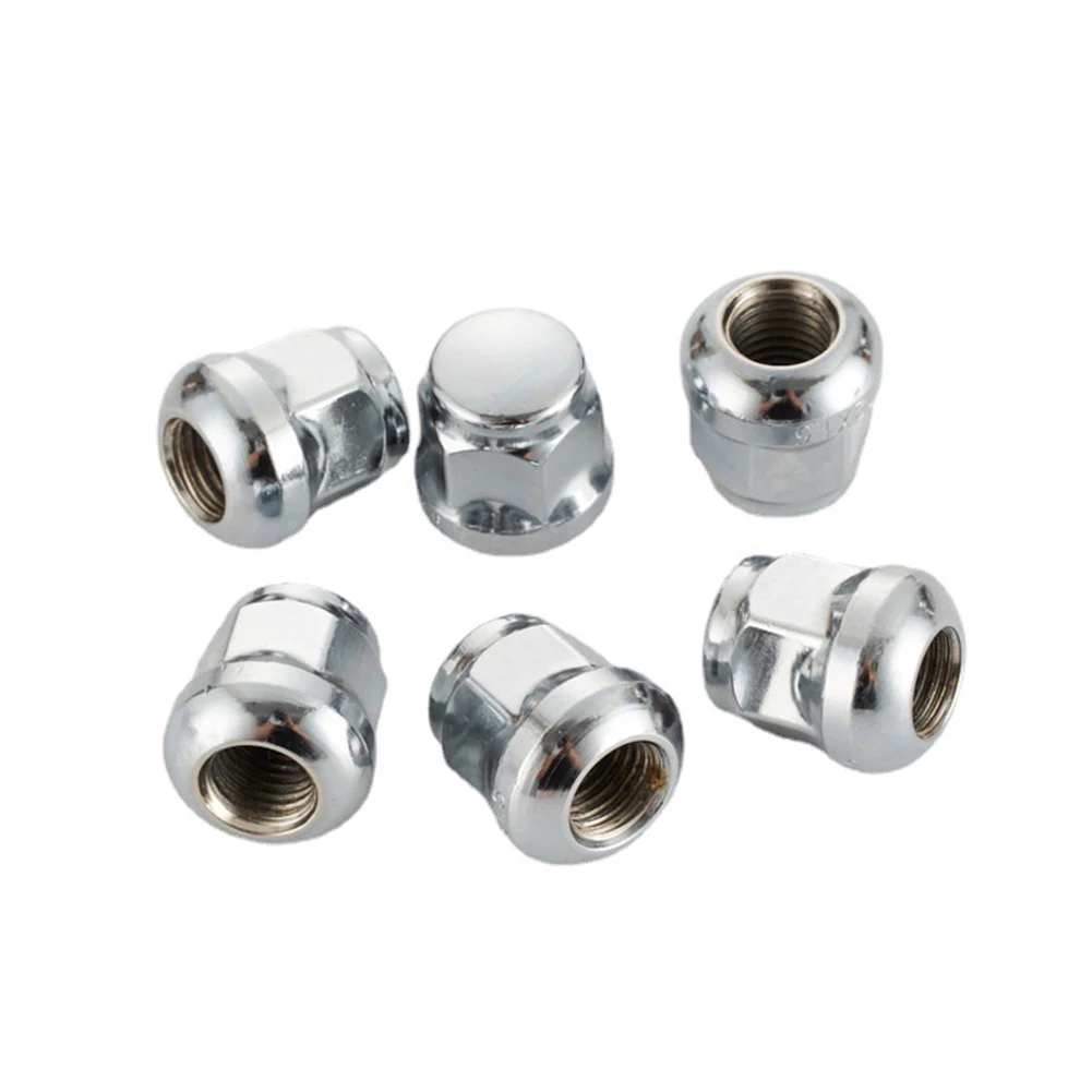 Practical Useful Easily Install Elegant Design Lug Nut Auto Parts 1 Pieces Silver For Honda For Accord 1982-2001