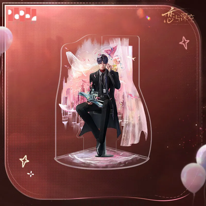 

Official pre-sale Love and Deepspace Rafayel 2026 Birthday Anime Acrylic Stand Model Plate Desk Decor Standing Sign Desktop