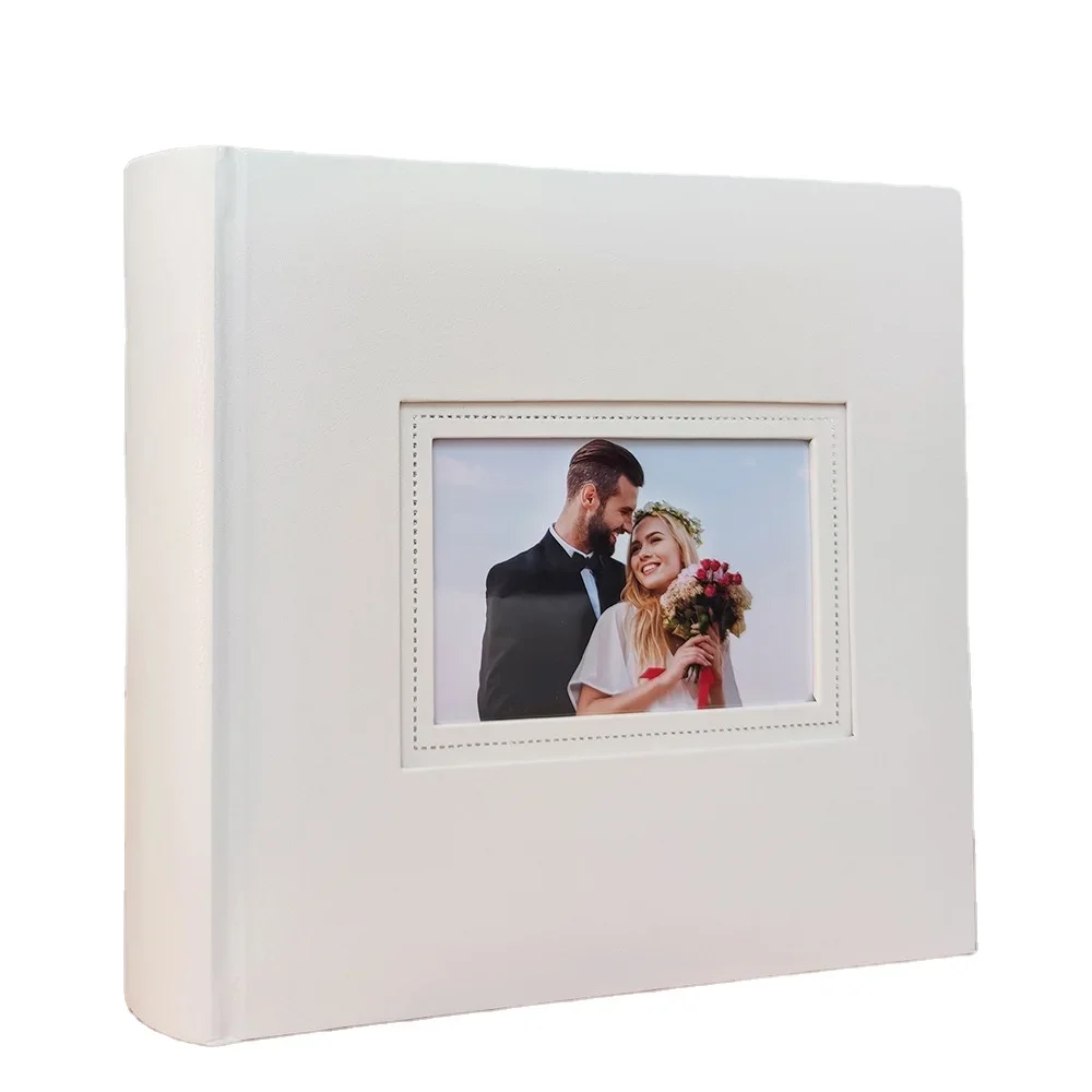 

50 Pages 6 Inch Couple Memorial Album Photo Album DIY Handmade Custom Photo Album for Wedding/Baby/Gift
