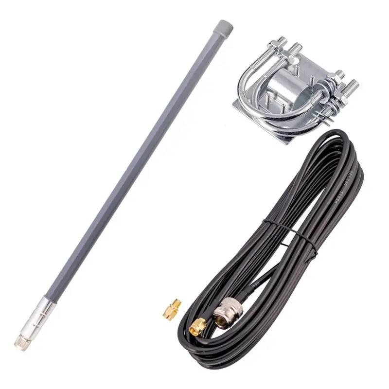 CJSD-For Omni Fiberglass For Helium Fibre Optic Antenna 12Dbi 868Mhz 915Mhz Optimised Tuning For Coaxial Cable Electrical Equipm