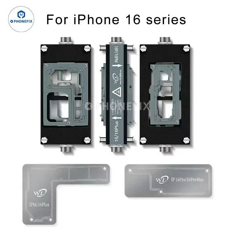 محطة لحام ذات طبقات اللوحة الرئيسية WL HT007 لهاتف iPhone X 11 12 13 14 15 16 Pro Max PCB منصة تسخين إزالة اللحام