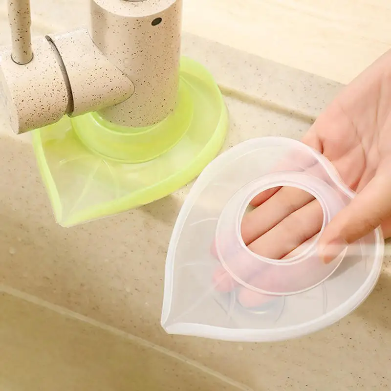 

Faucet Drain Silicone Waterproof Cover Bathroom Faucet Splash Proof Water Collection Proof Scale Waterproof Cover