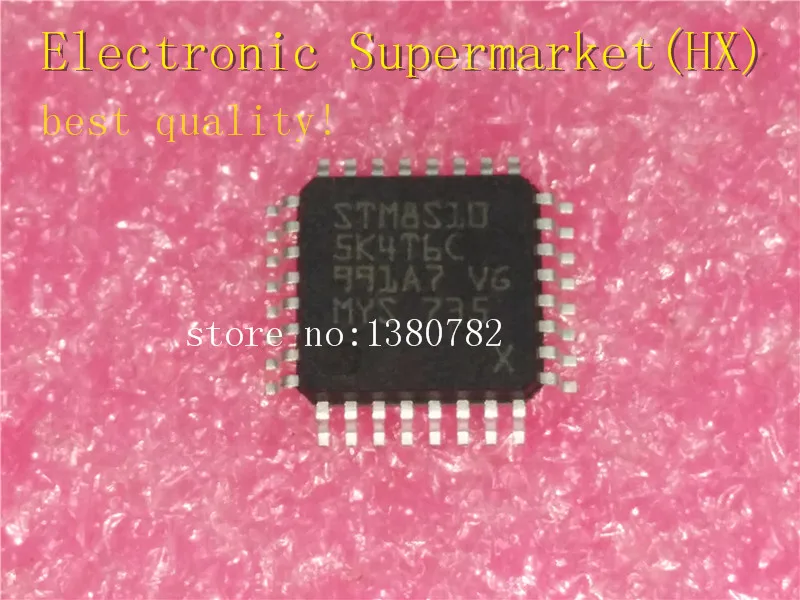 

Free Shipping 20pcs-100pcs STM8S105K4T6C STM8S105K4T6 STM8S105 TQFP-32 New original IC In stock!