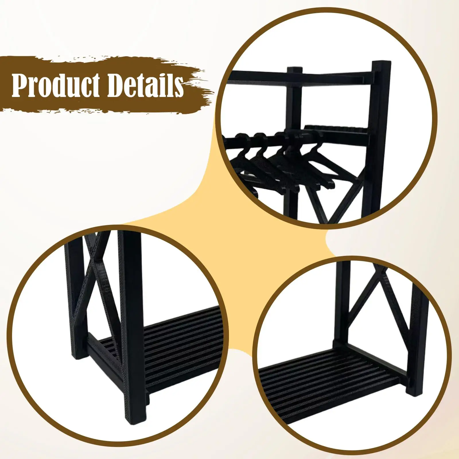 ตู้เสื้อผ้าบ้านตุ๊กตา เครื่องประดับบ้านจิ๋ว เฟอร์นิเจอร์บ้านจิ๋ว ตู้เสื้อผ้าจิ๋ว