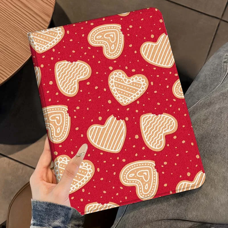 

Gingerbread Creative Pattern Case For iPad Pro 10th 11th 5th 6th 7 8 9 2 gen 11 13 M4 M5 10.2 9.7 12.9 10.5 10.9 Inch Tablet