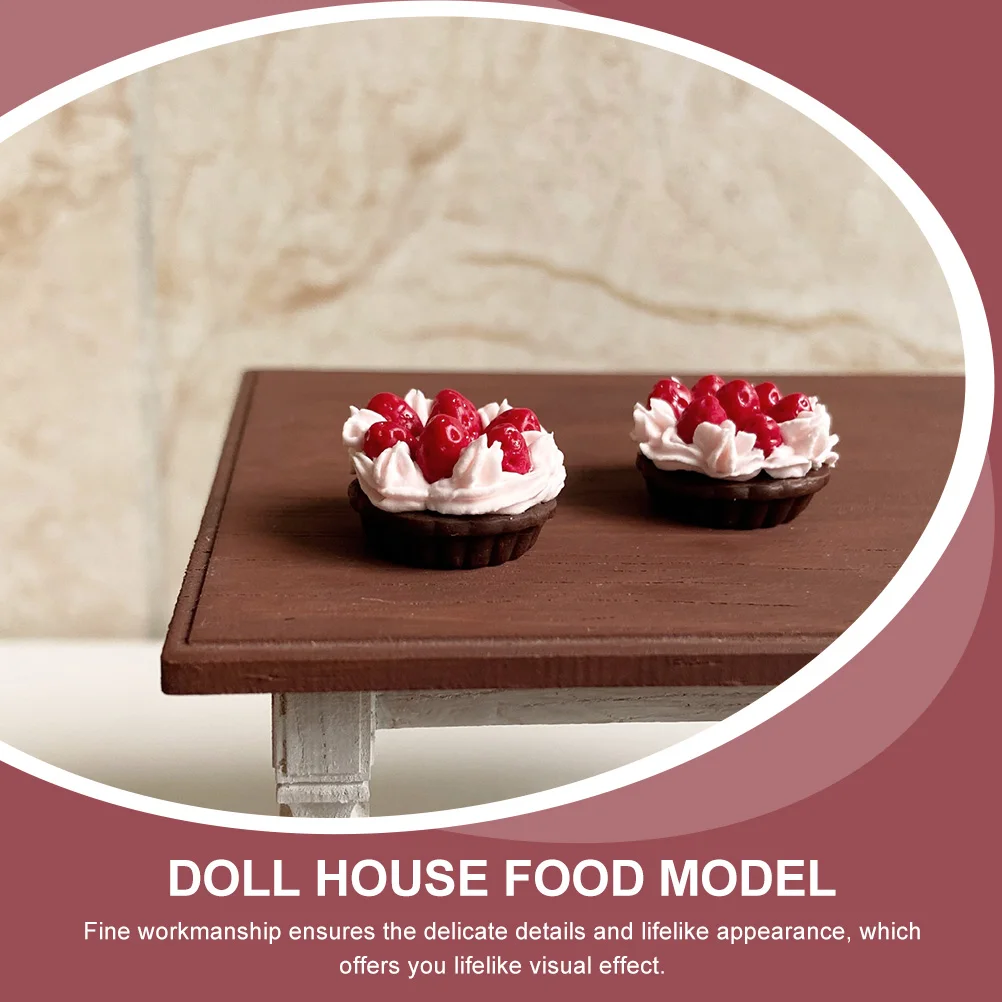 

Decoration Mini Food Toy House Ornament Miniatures Dessert Model Kitchen Baking Toys