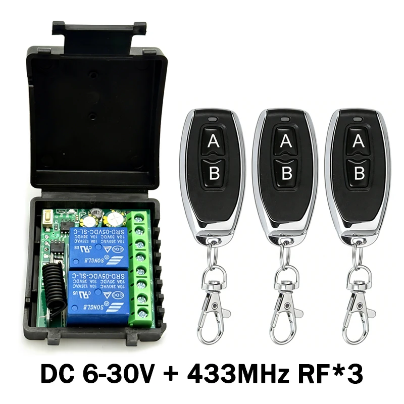 DC 6-30V and RFx3