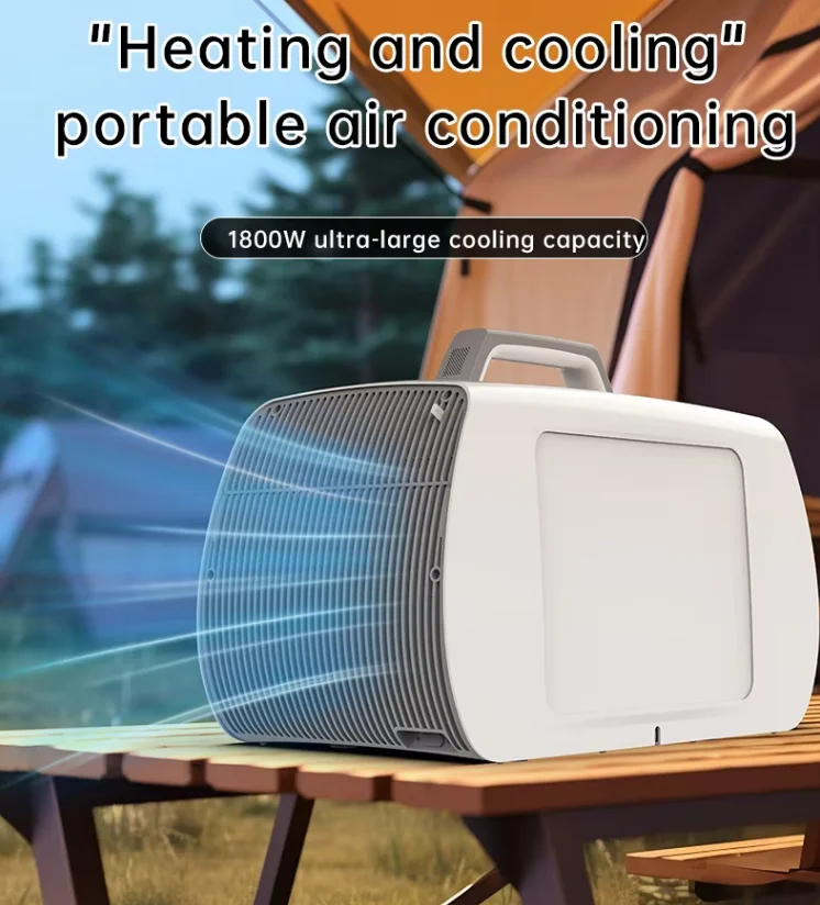 مكيف هواء صغير محمول 12 فولت/2 - مراجعة Outdoor Camping Air Conditioner وسعره