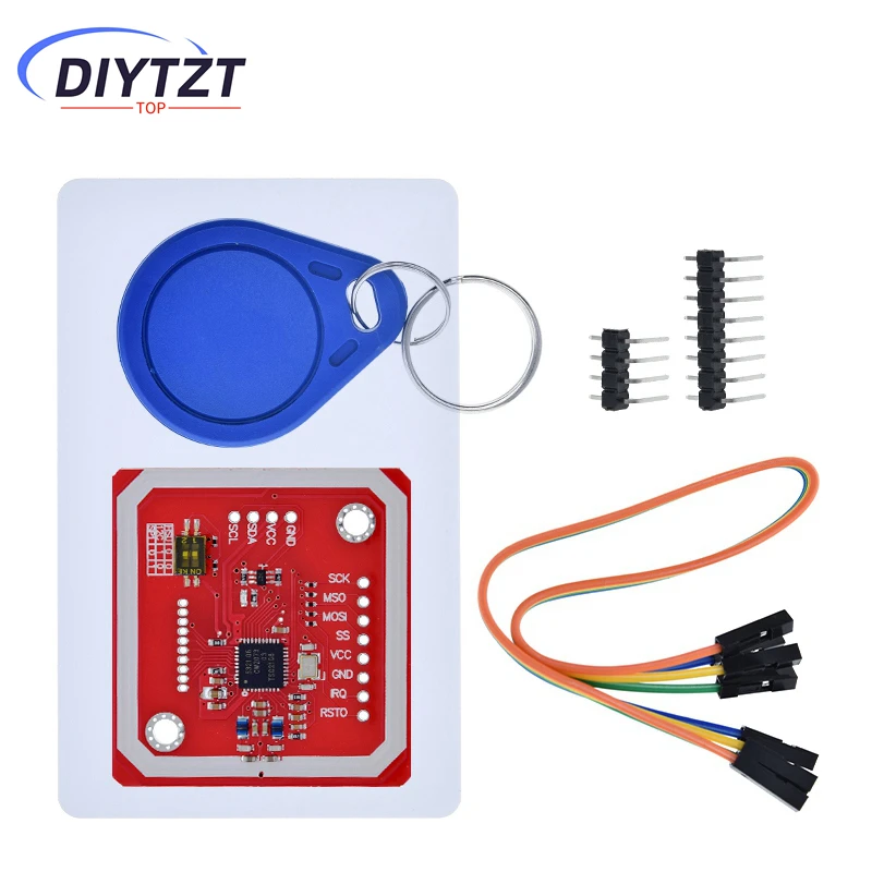 

DIYTZT 1 компл. PN532 NFC RFID беспроводной модуль V3 пользовательские комплекты считыватель режима записи IC S50 карта PCB аттенна I2C IIC SPI HSU для Arduino