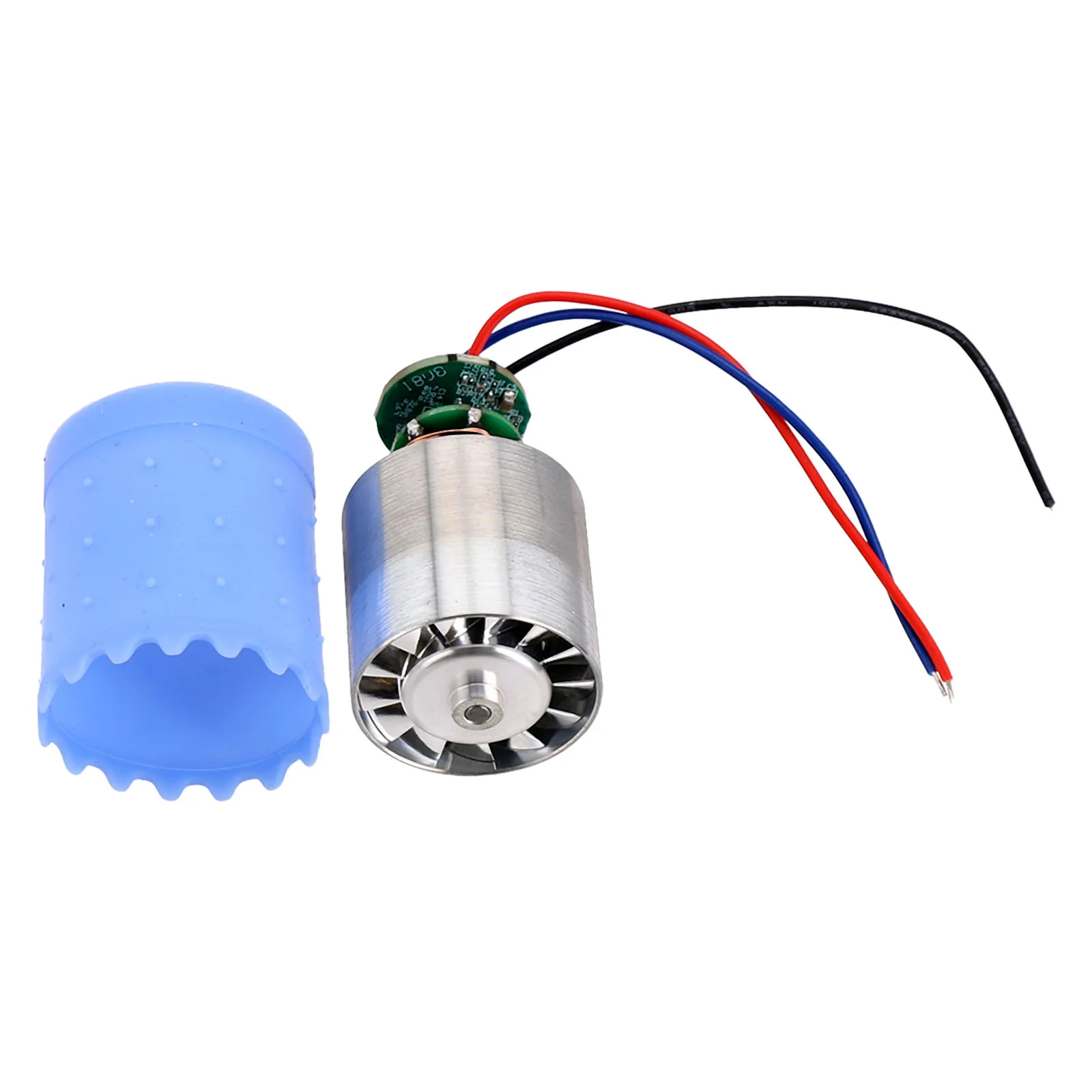 New Practical Brushless Motor Bladeless Fan Motor Large Torque 3.7A 90000rpm Blue Fast Response High-speed Metal