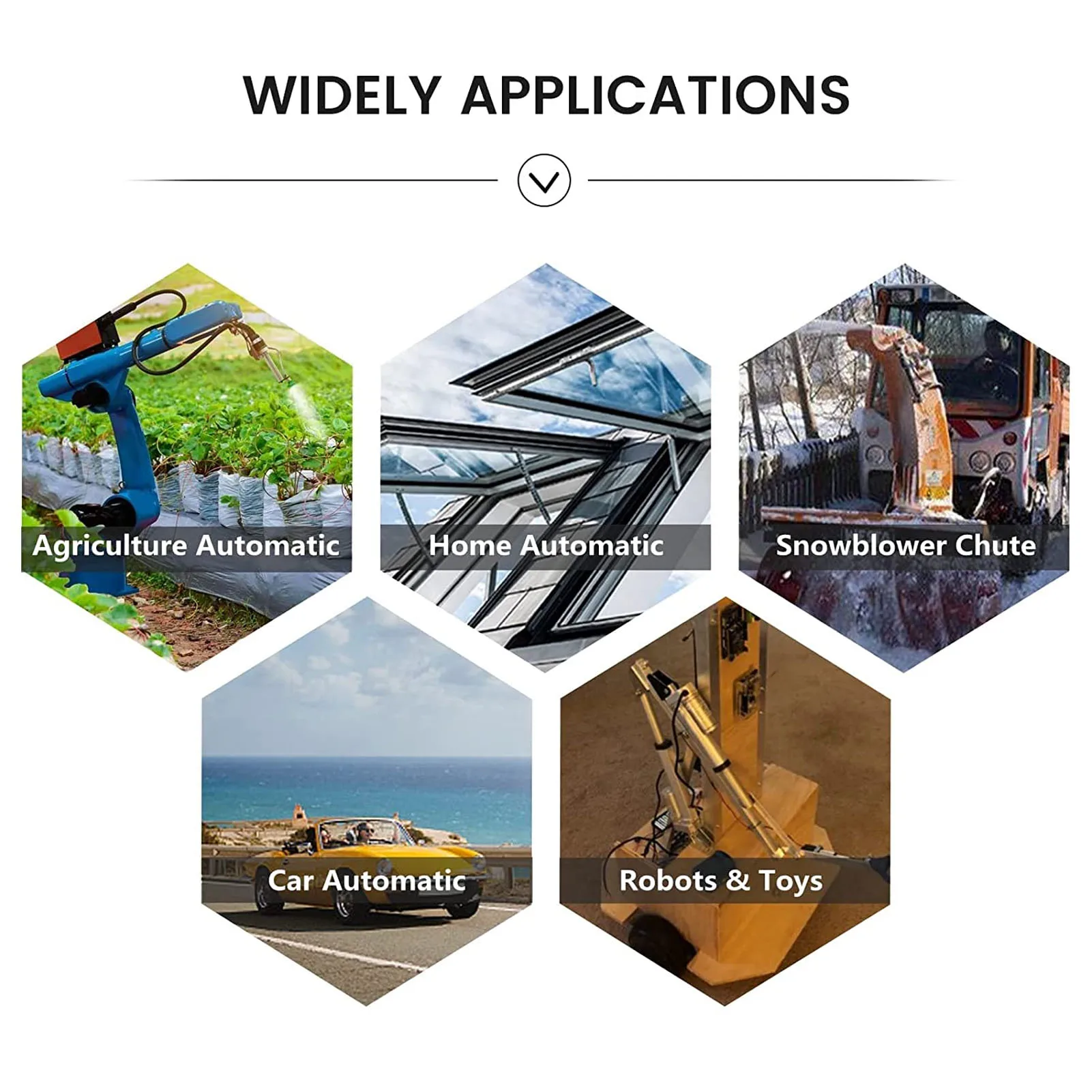 Reciprocating Cycle Linear Actuator Strong Power Reciprocating Linear Motor US Plug 100-240V 3cm To 15cm Stroke for Industrial