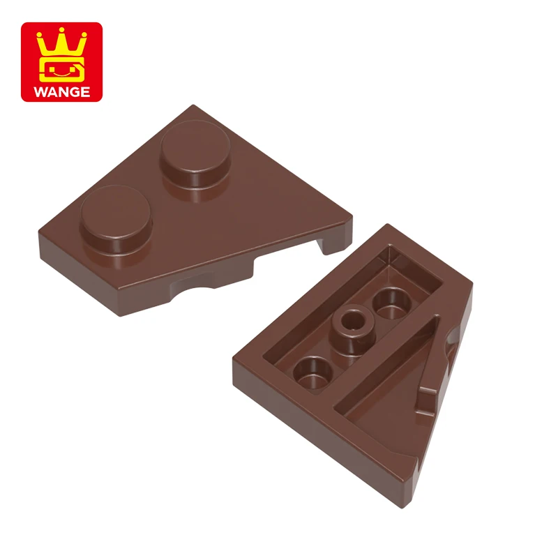 201Pcs/lot 24299 Wedge Plate 2 X 2 Left Block Moc Color Accessories Compatible with Brick DIY Children's Toy Assembly Parts
