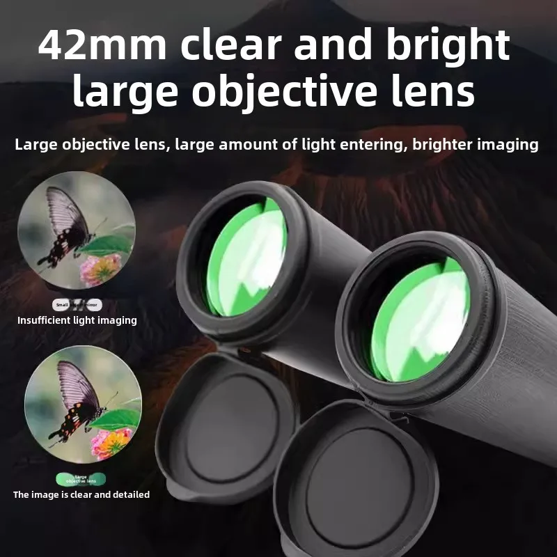 10X42 Binoculars High Definition Professional Outdoor Camping Hiking Concert Theater Portable Binoculars