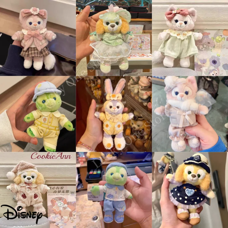 

Disney Plush Doll Bag Pendant - Duffy Lazy Shirley Mei Ling Na Belle Keqi 'an Collectible Stuffed Animal Toy