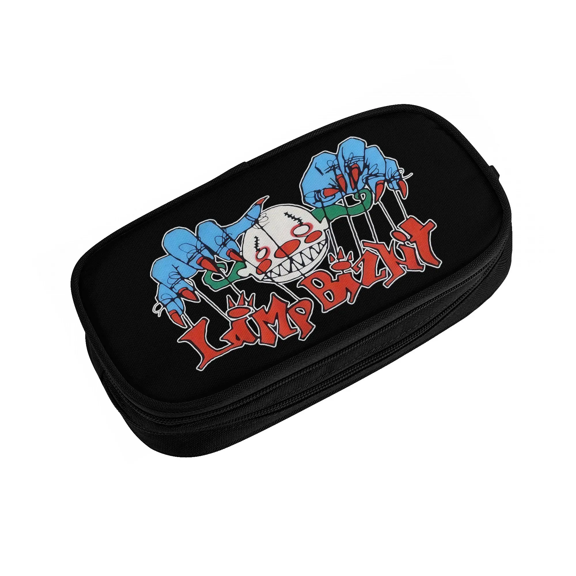 Limp Bizkit  Metal Rock Band   Cute Pencil Case Boy Girl Large Capacity  Pencil Bag Student School