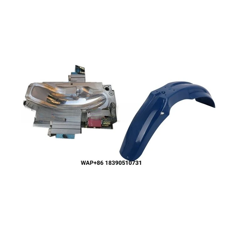 Plastic Two Wheeler Motorcycle Front Fender Mudguard Mould
