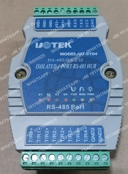 産業用グレードの-4-ポート-rs485-インテリジェント-ハブはオリジナルであり、rs485-rs232-プロトコルの変換をサポートし、機能がそのままです。