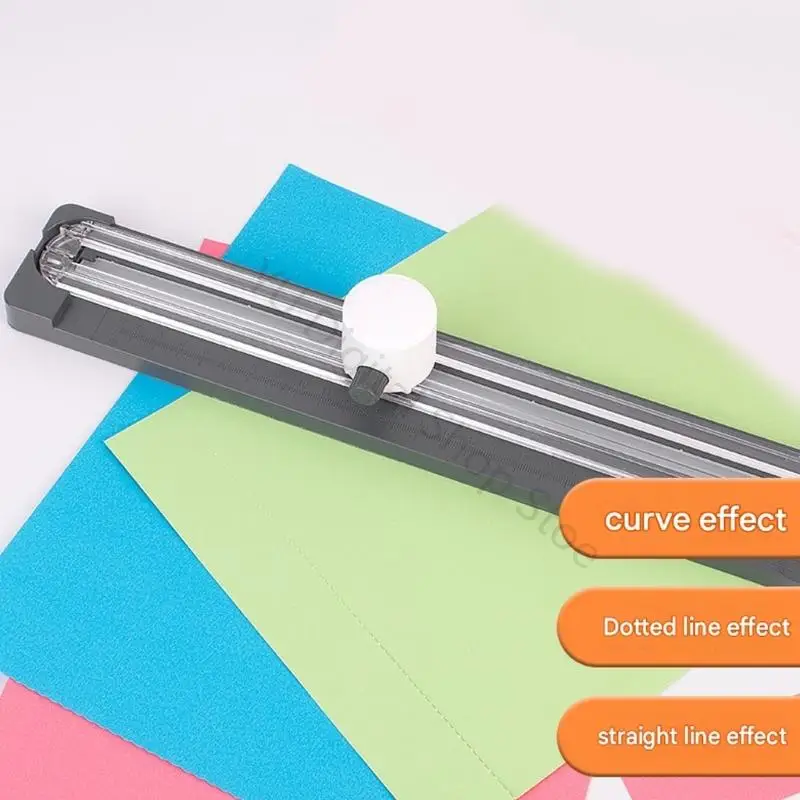 96BA Portable Manual Paper Trimmer for Straight and Decorative Paper Cuts