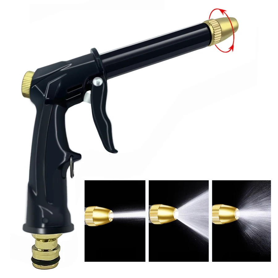 New Portable Automobiles Cleaning Tool High Pressure Sprinkler Water Gun Car Washers Garden Watering Hose Nozzle Foam Lance ﻿