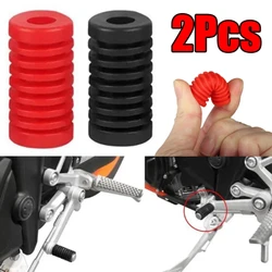 1/2/4Pcs Motorcycle Rubber Shift Lever Gear Cover Shifter Shoe Protector Gas Motorbike Parts  Lever Protection Moto Accessories